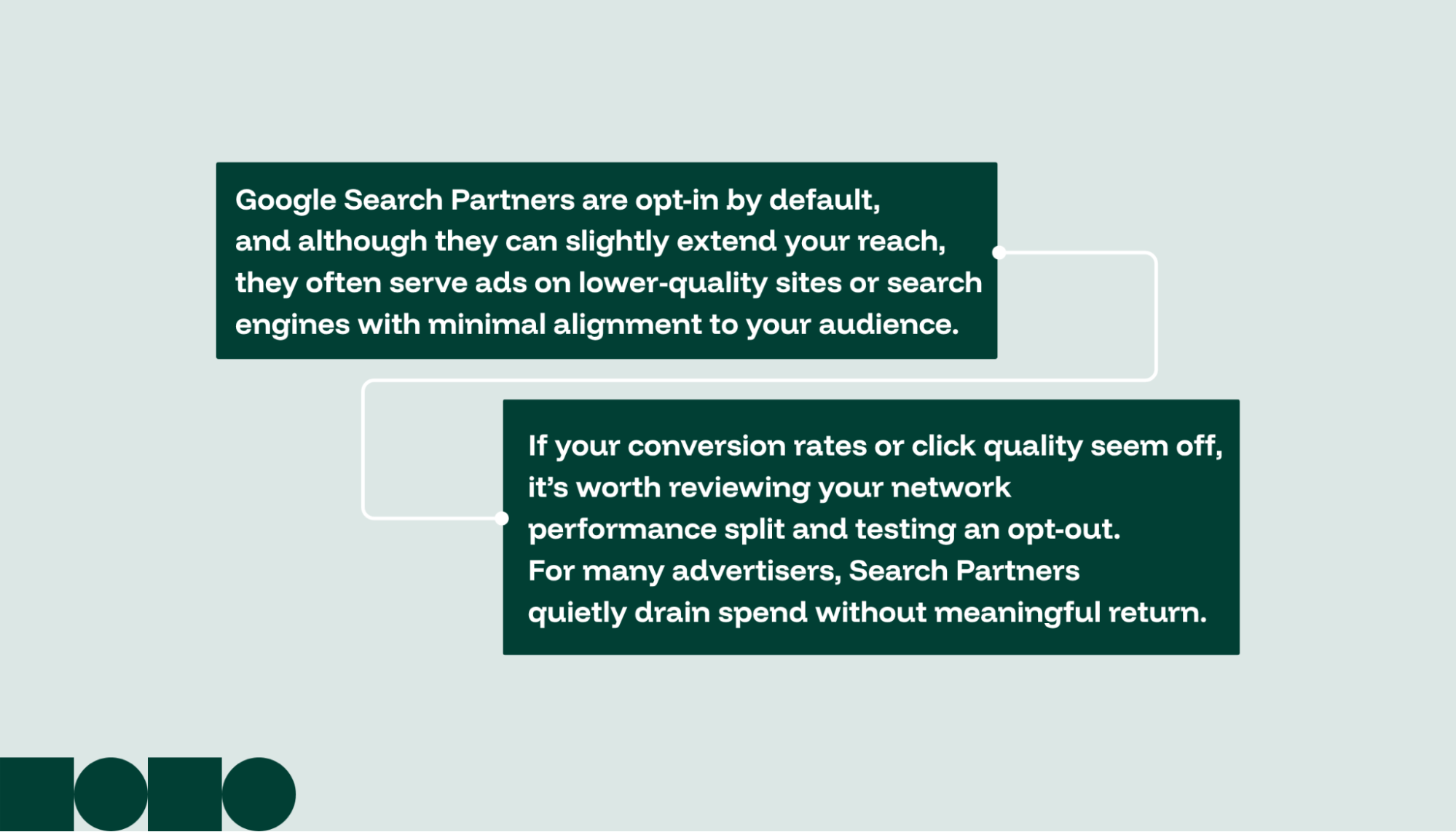 Why using Google Search Partners can drain spend